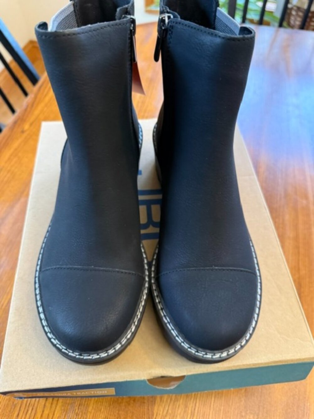 JBU by Jambu Reed Women’s Black Water Resistant Chelsea Boots Size 6.5 NIB